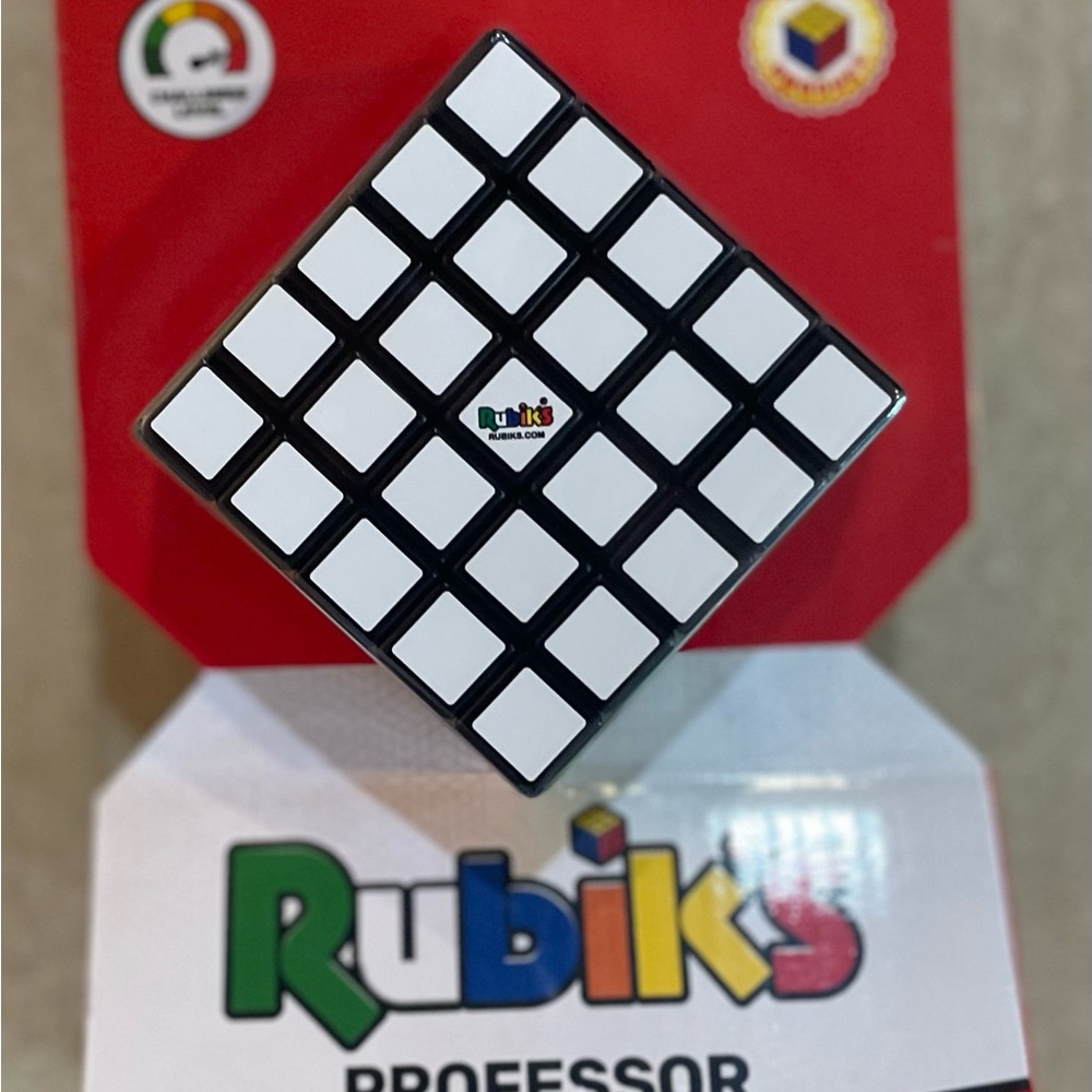 Professor 5x5 Puzzle Cube - White - Picture 4 of 7